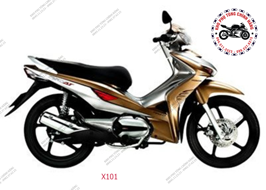 Bộ nhựa dàn áo RSX 110cc 2020 Vành nan Có 4 màu Xanh dương ĐỏTrắng  Xám đen  chinhhangvn